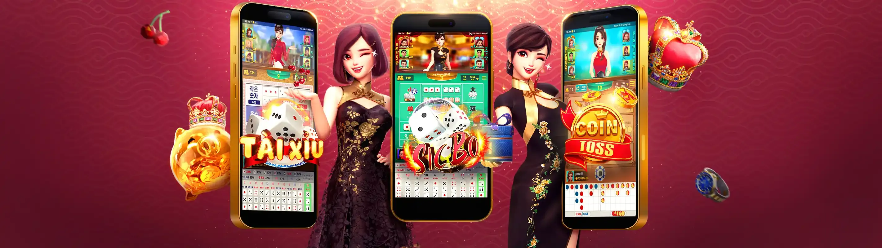Hình ảnh tổng quan về nền tảng OKWIN với các trò chơi đa dạng